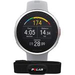 Graue Polar Vantage Smartwatches mit LED-Zifferblatt mit GPS mit Bluetooth für Herren zum Laufsport 