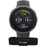 Grüne Polar Vantage Smartwatches mit LED-Zifferblatt mit GPS mit Bluetooth für Herren zum Laufsport 
