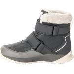 Reduzierte Graue Jack Wolfskin Polar Wolf High Top Sneaker & Sneaker Boots atmungsaktiv für Kinder für den für den Winter 