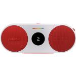 POLAROID P2 Music Player Bluetooth Lautsprecher , Rot/Weiß
