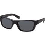 Schwarze Polaroid Eyewear Rechteckige Sonnenbrillen polarisiert aus Kunststoff für Herren 