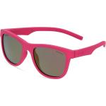 Altrosa Polaroid Eyewear Rechteckige Verspiegelte Sonnenbrillen aus Kunststoff für Damen 