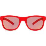 Reduzierte Rosa Polaroid Eyewear Rechteckige Sonnenbrillen polarisiert aus Kunststoff für Kinder 