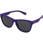 Violette Rechteckige Sonnenbrillen polarisiert 