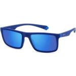Reduzierte Blaue Polaroid Eyewear Kunststoffsonnenbrillen für Herren 