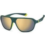 Reduzierte Grüne Polaroid Eyewear Kunststoffsonnenbrillen für Herren 