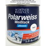 Polarweiss Weißlack 375 ml glänzend Acryl-Lack
