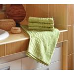 Grüne Badehandtücher & Badetücher aus Bambusfaser 70x140 