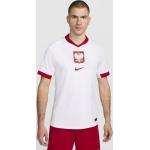Polen 2024/25 Match Home Nike Authentic Dri-FIT ADV Kurzarm-Fußballtrikot für Herren - Weiß