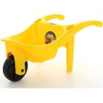 Gelbe Polesie Kinderschubkarren aus Kunststoff 
