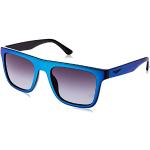 Reduzierte Blaue Police Verspiegelte Sonnenbrillen für Herren 