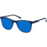 Blaue Police Quadratische Sonnenbrillen polarisiert aus Kunststoff für Herren 