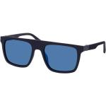 Blaue Police Quadratische Sonnenbrillen polarisiert aus Kunststoff für Herren 