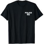Polizei USA Amerikanische Flagge T-Shirt