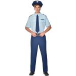 Reduzierte Blaue Amscan Polizei-Kostüme für Herren Größe XL 