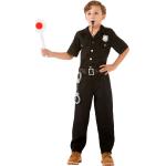 Silberne Buttinette Polizei-Kostüme aus Polyester für Kinder Größe 116 