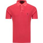 Reduzierte Rote Ralph Lauren Polo Ralph Lauren Button Down Kragen Herrenpoloshirts & Herrenpolohemden aus Leinen Größe XL für den für den Frühling 