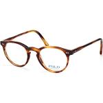 Braune Ralph Lauren Polo Ralph Lauren Kunststoffbrillengestelle für Herren 