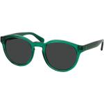 Grüne Ralph Lauren Polo Ralph Lauren The Beatles Runde Kunststoffsonnenbrillen für Herren 