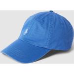 Blaue Bestickte Casual Ralph Lauren Polo Ralph Lauren Snapback-Caps aus Baumwolle für Damen Einheitsgröße 