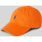 Orange Unifarbene Ralph Lauren Polo Ralph Lauren Snapback-Caps aus Baumwolle für Herren Einheitsgröße 
