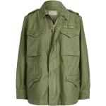 Reduzierte Grüne Ralph Lauren Polo Ralph Lauren Damenjacken mit Reißverschluss aus Baumwolle Größe XL 