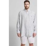 Polo Ralph Lauren Big & Tall PLUS SIZE Leinenhemd mit Streifenmuster (XXXL Oliv)