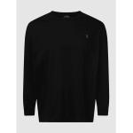 Schwarze Ralph Lauren Big & Tall Herrensweatshirts aus Baumwolle Größe 5 XL Große Größen 