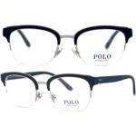 Silberne Ralph Lauren Polo Ralph Lauren Ovale Brillenfassungen für Herren 