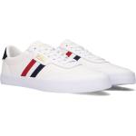 Reduzierte Weiße Ralph Lauren Polo Ralph Lauren Low Sneaker aus Leder für Herren Größe 48 