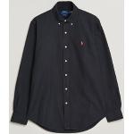 Schwarze Ralph Lauren Polo Ralph Lauren Button Down Kragen Herrenpoloshirts & Herrenpolohemden mit Knopf Größe XS 