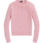 Pinke Ralph Lauren Polo Ralph Lauren Zopfpullover für Damen Größe XL für den für den Herbst 
