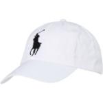 Weiße Bestickte Ralph Lauren Polo Ralph Lauren Snapback-Caps aus Leder für Herren Einheitsgröße für den für den Frühling 