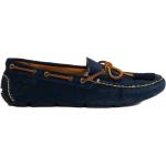 Reduzierte Marineblaue Ralph Lauren Polo Ralph Lauren Polo Blue Bootsschuhe & Segelschuhe aus Veloursleder für Herren Größe 42 