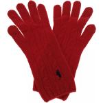 Reduzierte Rote Ralph Lauren Polo Ralph Lauren Damenhandschuhe aus Wolle Größe M 