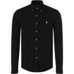 Schwarze Unifarbene Ralph Lauren Polo Ralph Lauren Regular Fit Hemden für Herren Größe XXL 