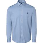 Reduzierte Hellblaue Melierte Ralph Lauren Polo Ralph Lauren Regular Fit Hemden aus Jersey für Herren Größe XL 