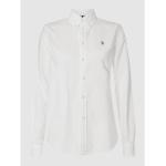 Weiße Gestreifte Ralph Lauren Polo Ralph Lauren Hemdblusen aus Baumwolle für Damen Größe XS 