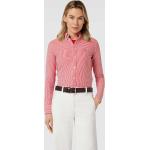 Rote Gestreifte Ralph Lauren Polo Ralph Lauren Hemdblusen aus Baumwolle für Damen Größe XS 