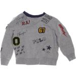 Reduzierte Graue Ralph Lauren Polo Ralph Lauren Kindersweatshirts aus Frottee Größe 104 