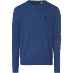 Blaue Ralph Lauren Polo Ralph Lauren Kaschmir-Pullover für Herren Größe S für den für den Herbst 