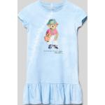 Blaue Ralph Lauren Polo Ralph Lauren Kinderkleider aus Baumwolle für Mädchen Größe 110 