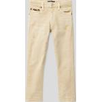Polo Ralph Lauren Kids Slim Fit Used-Look-Jeans im 5-Pocket-Design Modell 'SULLIVAN' (92 Camel)