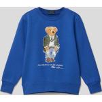 Polo Ralph Lauren Kids Sweatshirt mit Label-Print (104 Royal)