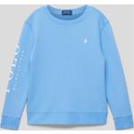 Blaue Ralph Lauren Polo Ralph Lauren Kindersweatshirts aus Baumwollmischung für Jungen Größe 104 