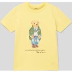 Gelbe Ralph Lauren Polo Ralph Lauren Kinder T-Shirts aus Baumwolle für Jungen Größe 110 
