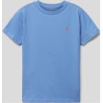 Reduzierte Hellblaue Ralph Lauren Polo Ralph Lauren Kinder T-Shirts aus Baumwolle für Jungen Größe 116 