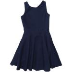 Reduzierte Mitternachtsblaue Unifarbene Ärmellose Ralph Lauren Polo Ralph Lauren Kinderkleider aus Baumwolle trocknergeeignet für Mädchen für den für den Winter 