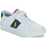 Weiße Ralph Lauren Polo Ralph Lauren Low Sneaker für Kinder Größe 30 