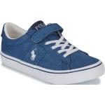 Blaue Ralph Lauren Polo Ralph Lauren Low Sneaker für Kinder Größe 28 
